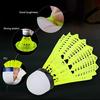 Lightweight Nylon Badminton Shuttlecocks for Indoor and Outdoor Training Set of 6 In Convenient Tube Packaging