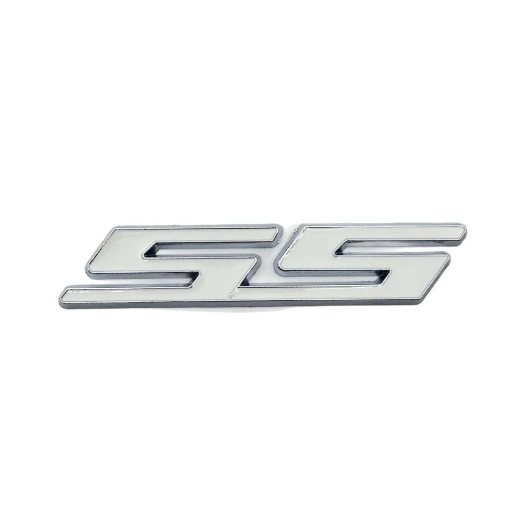 Autocollant Emblème Logo de Voiture en Métal Chevrolet SS