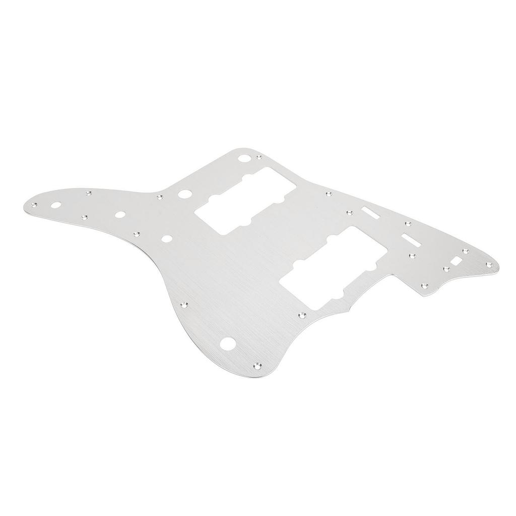 Electric Guitar Pickguard Scratch Plate 13 Holes Aluminium Alloy Guitar Anti Scratch Guard Plate