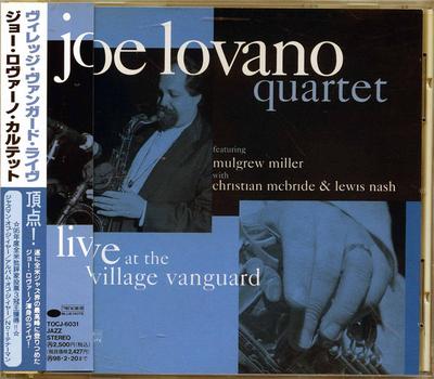 CD JOE LOVANO, CHRIS MCBRIDE, MULGREW  - Village Vanguard Live  TOCJ6031 Blue Note 1996 Japan Jazz Used