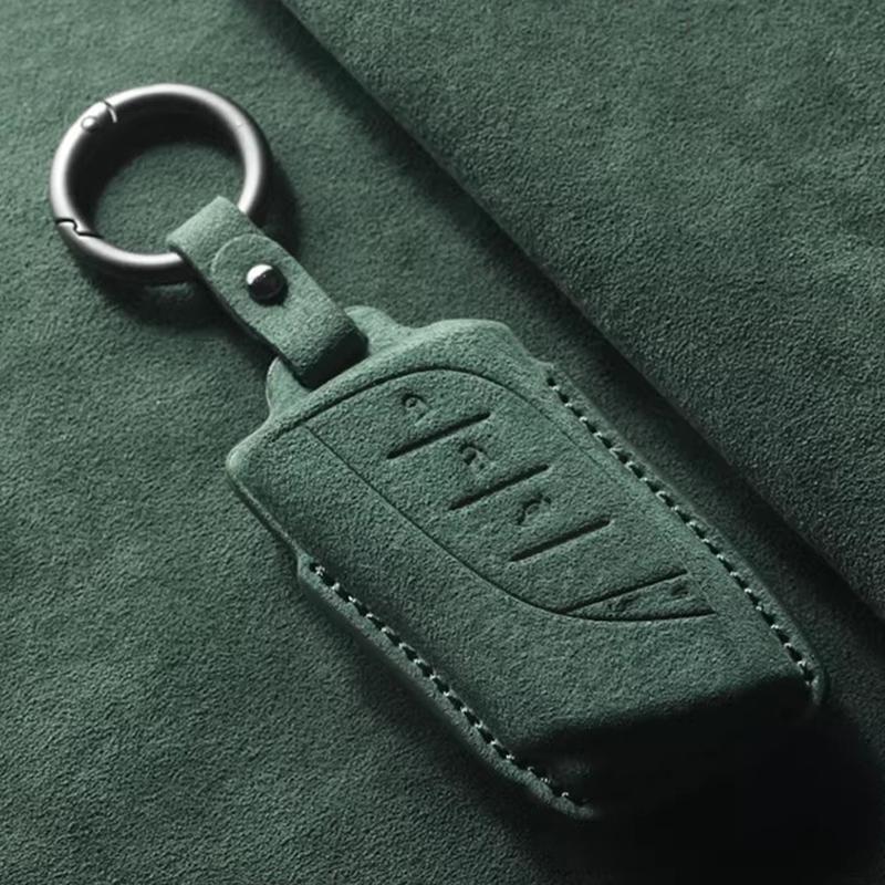 Suede Faux Leather Car Key Case Cover Protective For Lexus Nx Es Ux Us Rc Lx Gx Is Rx 200 250H 350H Ls 450H 260H 300H Ux200