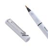 White Posture Correcting Brush Fountain Pen - Absorb Ink, Dual-Use Calligraphy Practice for Small Regular Script with Nylon Hair