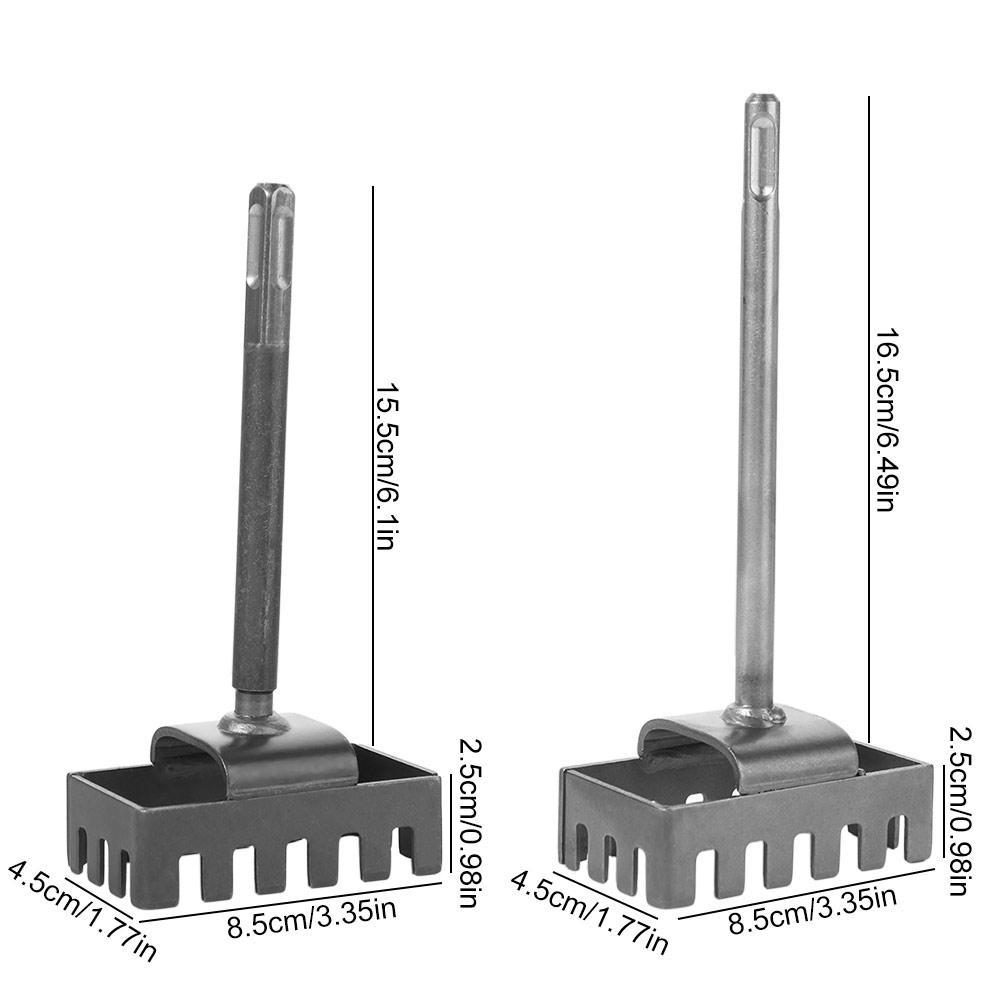 Quick Cutting Square Hole Cutter Punch Slotting Square Socket Puncher Round-handle 2 Pits and 2 Grooves Square-handled 4 Pits