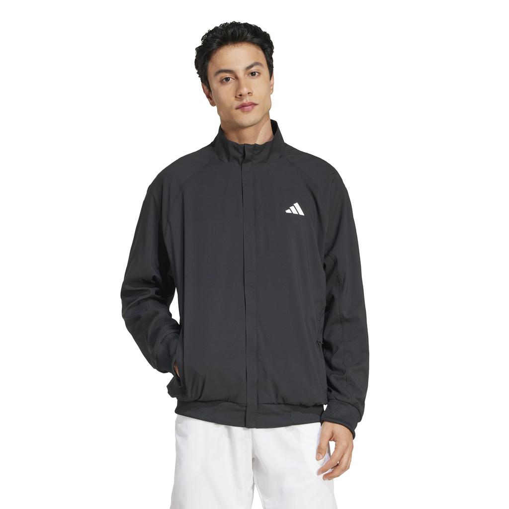 Adidas WALK ON Tennis Jacket JTB81 Black Size 2L Men's (IW6219)