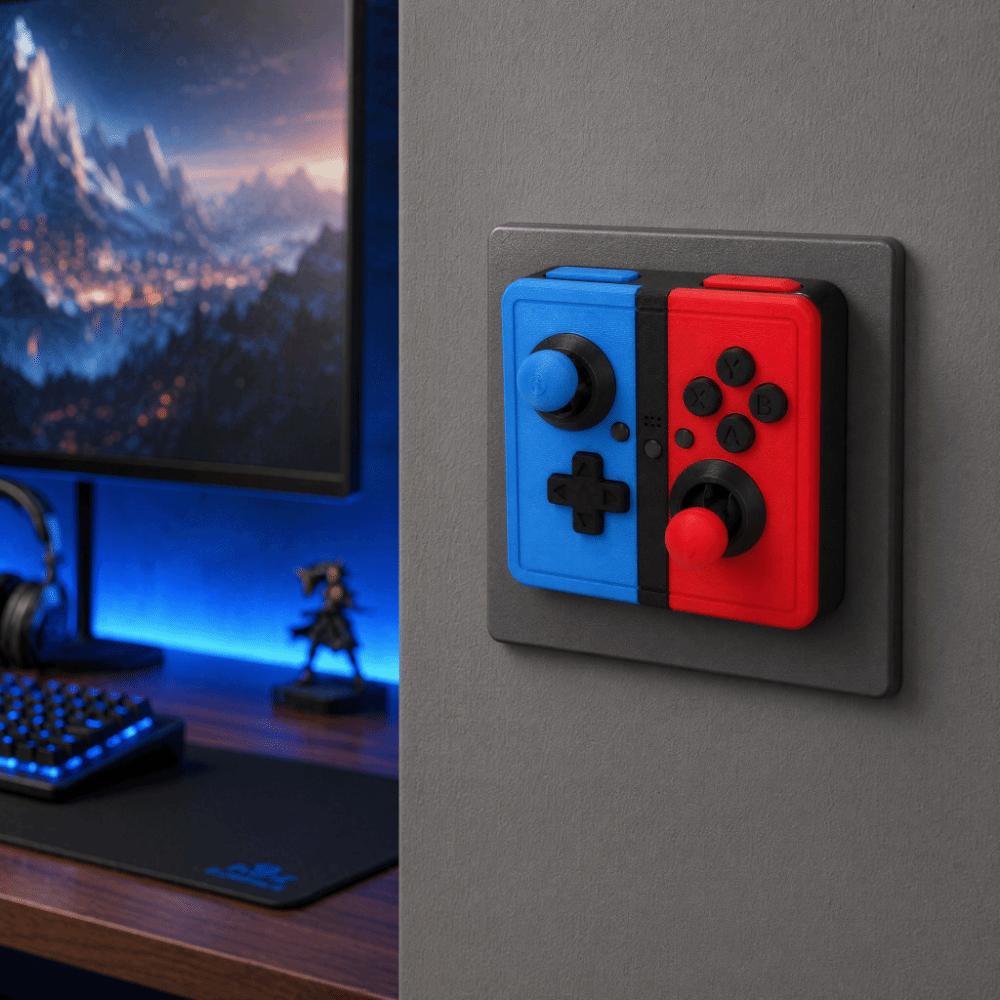 Retro Arcade Games Light Switch Guard Covers Console-shaped Switch Cover Home Decoration