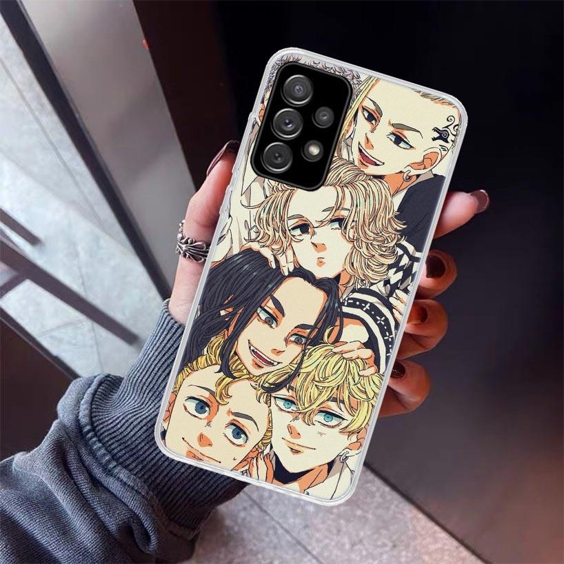 Tokyo Avengers Anime Phone Case For Samsung Galaxy A52 A51 A50S A42 A32 A22 A12 A02S A72 A71 A41 A31 A21S A70 A40 A30S A20E A10S