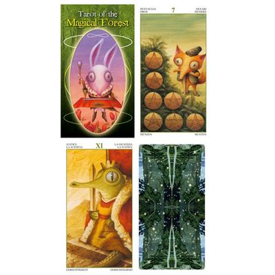 [A1324] - Creative Tarot 'Magical Forest' - 12x7x3 Cm