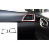 Chrome L&R AC Air Outlet Vent Cover 2pcs Fit For Nissan Sentra Sylphy 2013-2019