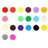 Sortierte Farben Runde Etikettenaufkleber für Geschenke Basteln Handgemacht Schreibwaren Blumenaufkleber Kreis Sträuße Aufkleber