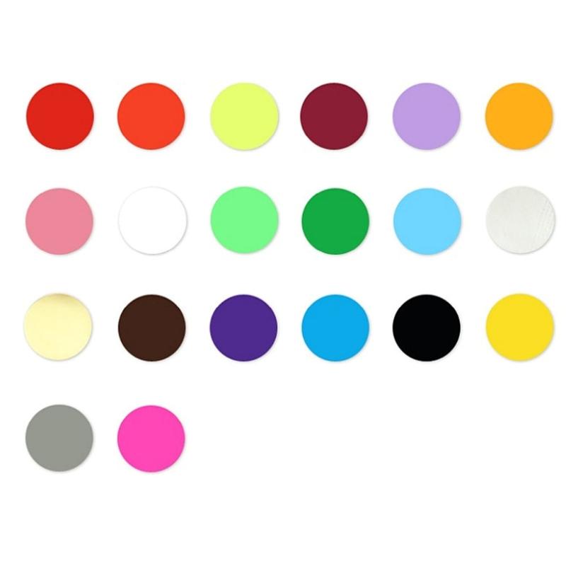 Sortierte Farben Runde Etikettenaufkleber für Geschenke Basteln Handgemacht Schreibwaren Blumenaufkleber Kreis Sträuße Aufkleber