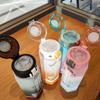 700ML Plastic Water Cup Two-color Cute Sports Kettle Colorful Sports Water Bottle  School