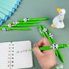 50pcs Panda Neutral pen 0.5 mm Kawaii Writing ballpoint pen School Stationery Supplies Aesthetic Pretty Stationery
