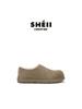 [FanGui] Wool small potatoes~ Baotou inner height increase Birkenstock fluffy slippers women's loafers cotton shoes