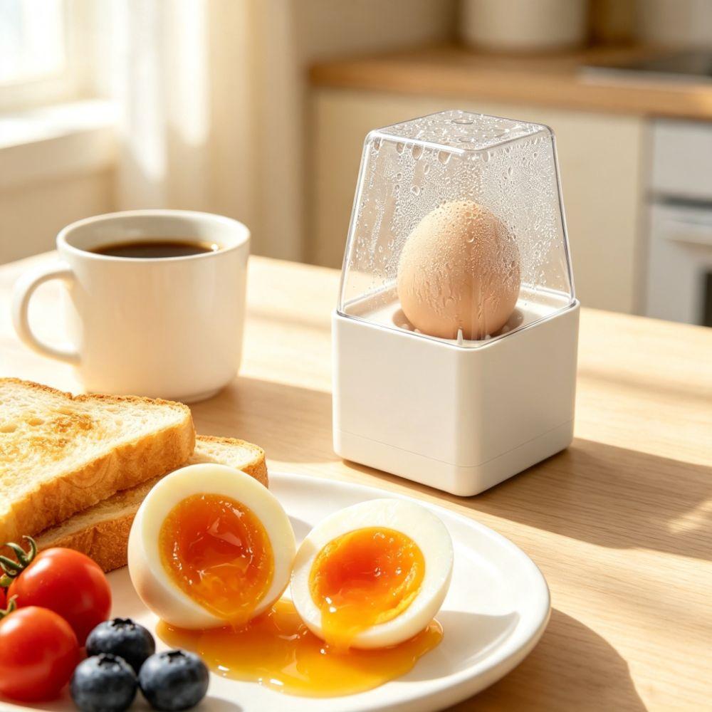 MINI Steam Egg Cooker Detachable Design Steamed Egg Boiled Custard Maker Egg Steamer Office