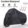 Regenfest-Motorradabdeckung Wasserdicht Outdoor Regen Staub UV Roller UV-Schutz