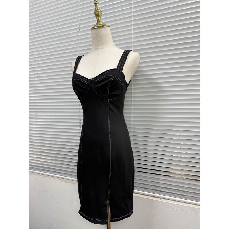 Special Offer Big Sale ASTR Sling Silm Sexy Dress Thread Material Silm Sling Dress