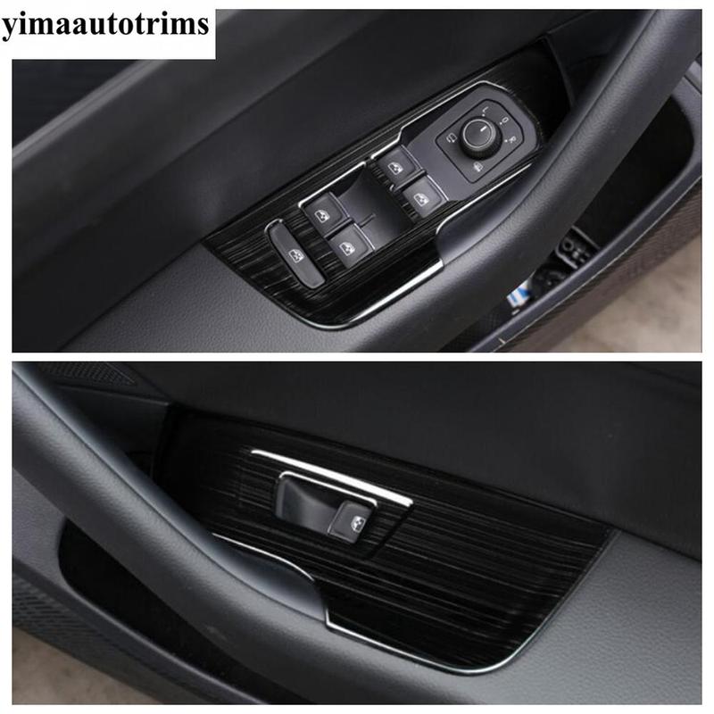 Car Reading Light Lamp / Rear Trunk Button / Door Speaker / Window Lift Cover Trim For Volkswagen Arteon 2018 - 2024 Accessories