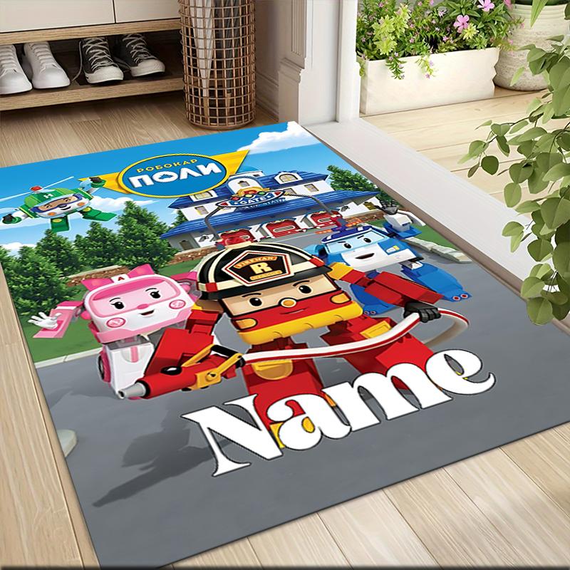 Custom Name Love Friendship Carpet Rug Customizable Soft Washable Anti-Slip Home Living Room Sofa Mats Personalized Rug. 0909164