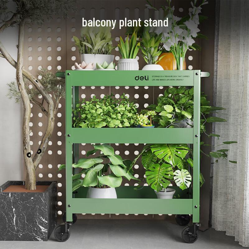 Deli Metal Rolling Storage Cart