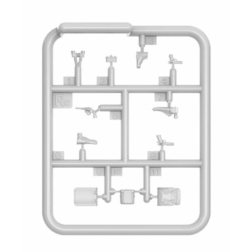 Miniart 1/35 US Infantry Weapons & Equipment Set Plastic Model MA35329