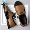 Sandals Male Dad Summer New Wear Wading Beach Shoes Men Driving Leather Roman Sandals