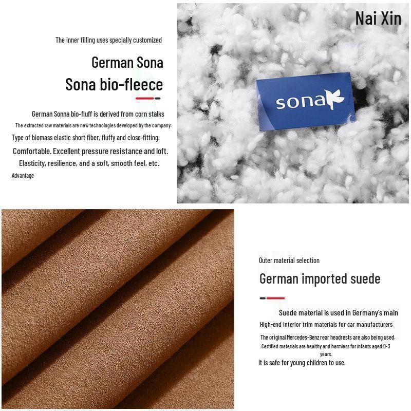 Compatible with Sona car headrests, Mercedes-Benz S-Class, Maybach, BMW seat pillows, neck pillows, backrests, and lumbar supports.
