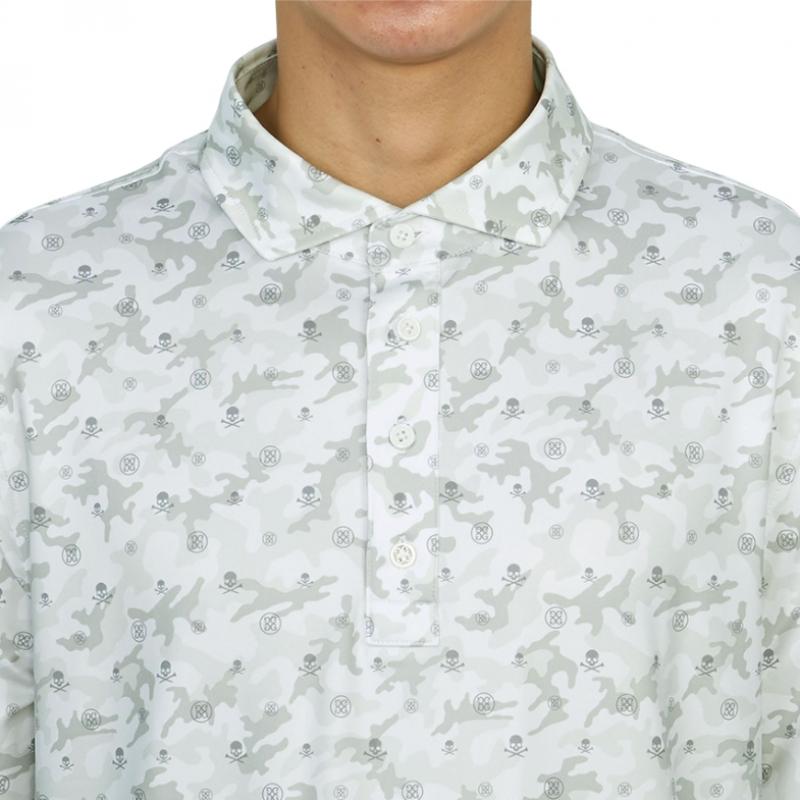 Galleria G Fore Golfwear Tricou bărbătesc cu guler și mânecă scurtă GMP000001 Sno