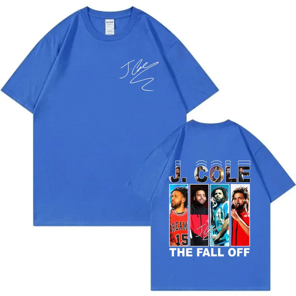 Rapper J Cole Graphic T Shirts The Fall Off Tour 2026 Merch Tshirt Men Women Clothing High Quality Fashion Short Sleeve T Shirt