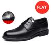 Fashion Men Flat / 6CM Heightening Elevator Shoes Hollow Breathable Business Formal Leather Shoes Man British Dress Casual Wedding Shoes
