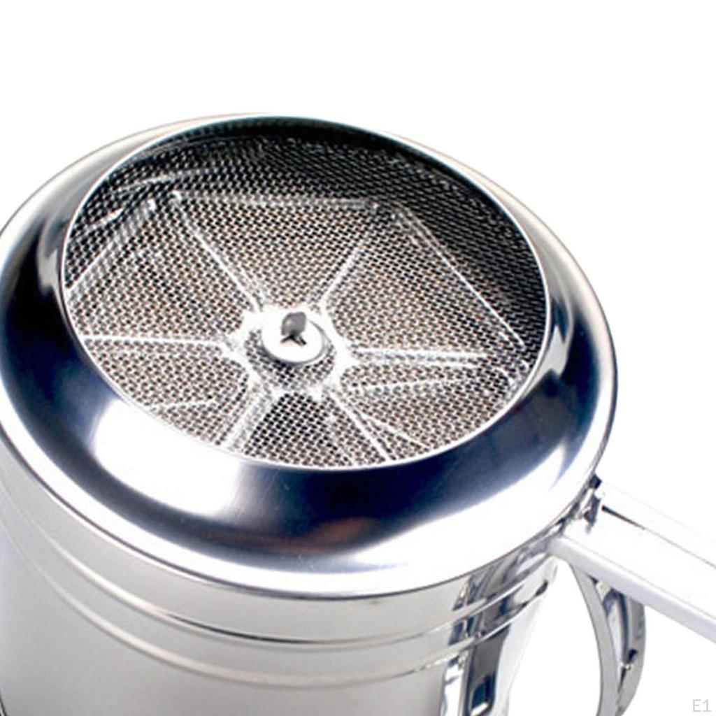 Flour Sifter Sugar Kitchen Accessories Multipurpose Fine Mesh Baking Utensils Sieve Cup for