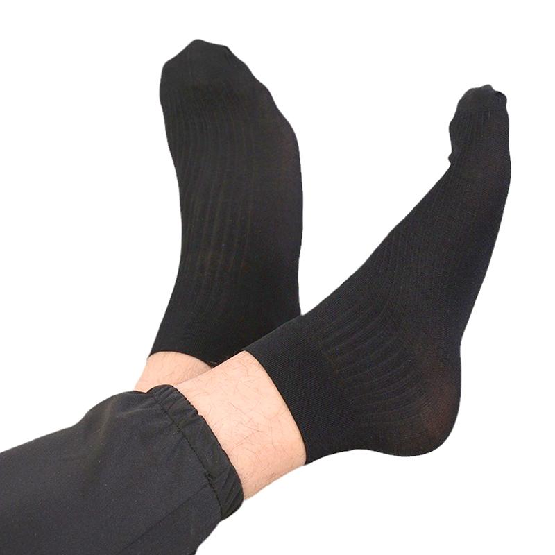 3Pairs Polyester Absorb Sweat Silk Comfortable Thin Version Anti-friction Casual Socks Sport Socks Socks