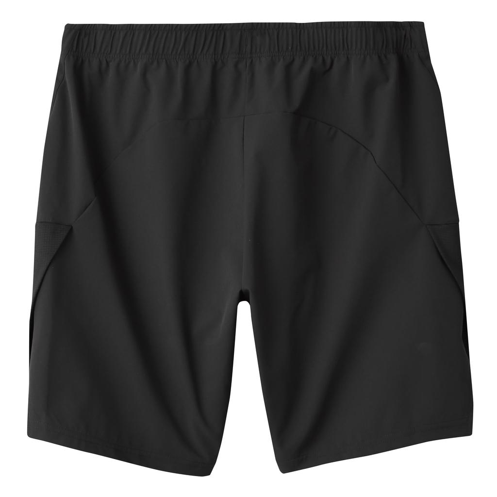DESCENTE Volleyball Pants by Yuki Stretch Shorts with Mesh Fabric for Reduced Leg Receive Slits for Men and BK00 (Worn Ishikawa) - Stress, Design,