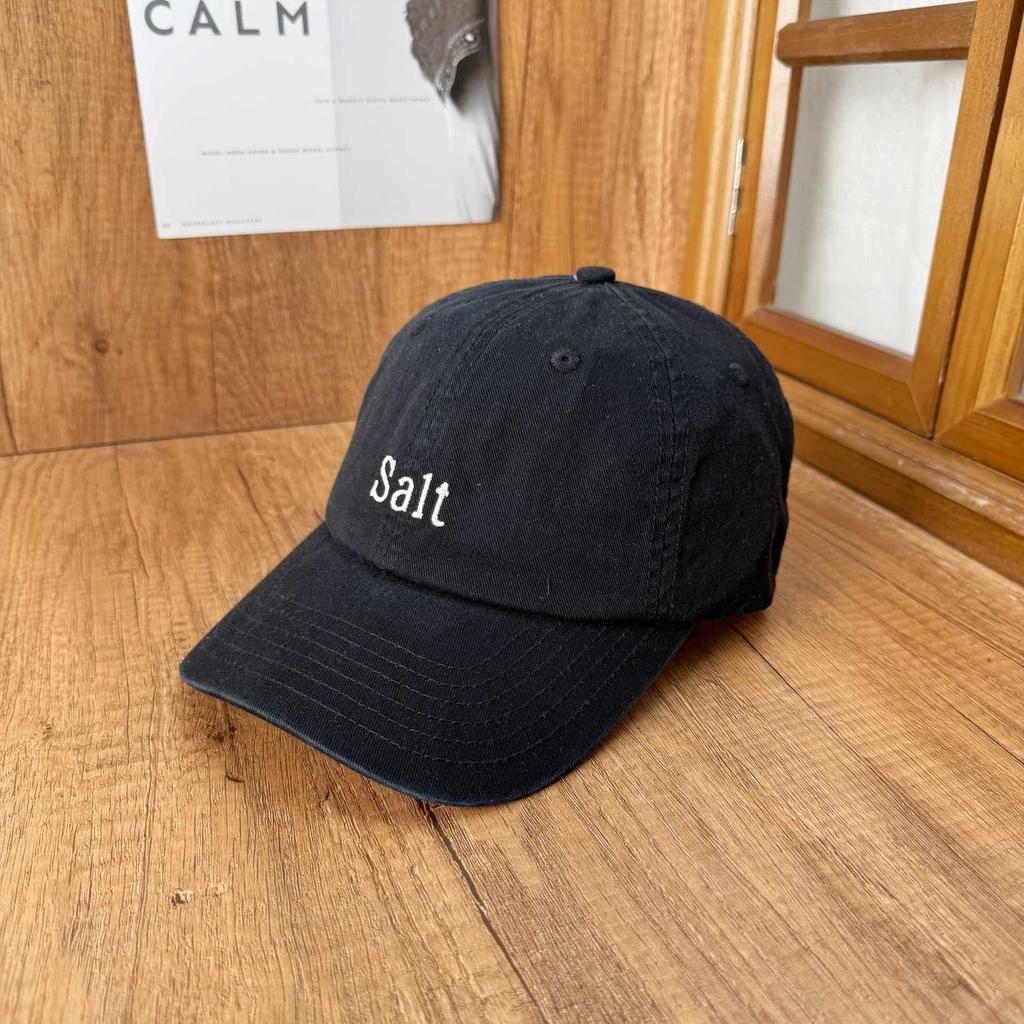 Simple Style Salt Embroidery Cap Old Washing Process Soft Top Baseball Cap Daily Versatile Sun Hat