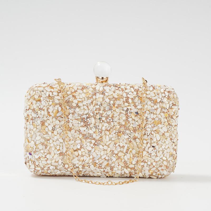 Schitterende Dames Avond Clutch Tas Pailletten Bling Bruiloft Portemonnee Lang China Schouder Portemonnee Mode Dame Diner Feest Tassen