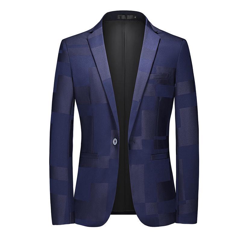 Men's Slim Business Casual Suit Jacket - 2026 Autumn Collection