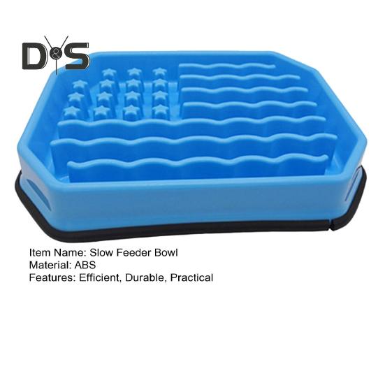 Slow Feeder Dog Bowl Non Slip Dog Slow Feeding Bowl Pet Puzzle Feeder Prevent Choking Dog Bowl for Small Medium Breed