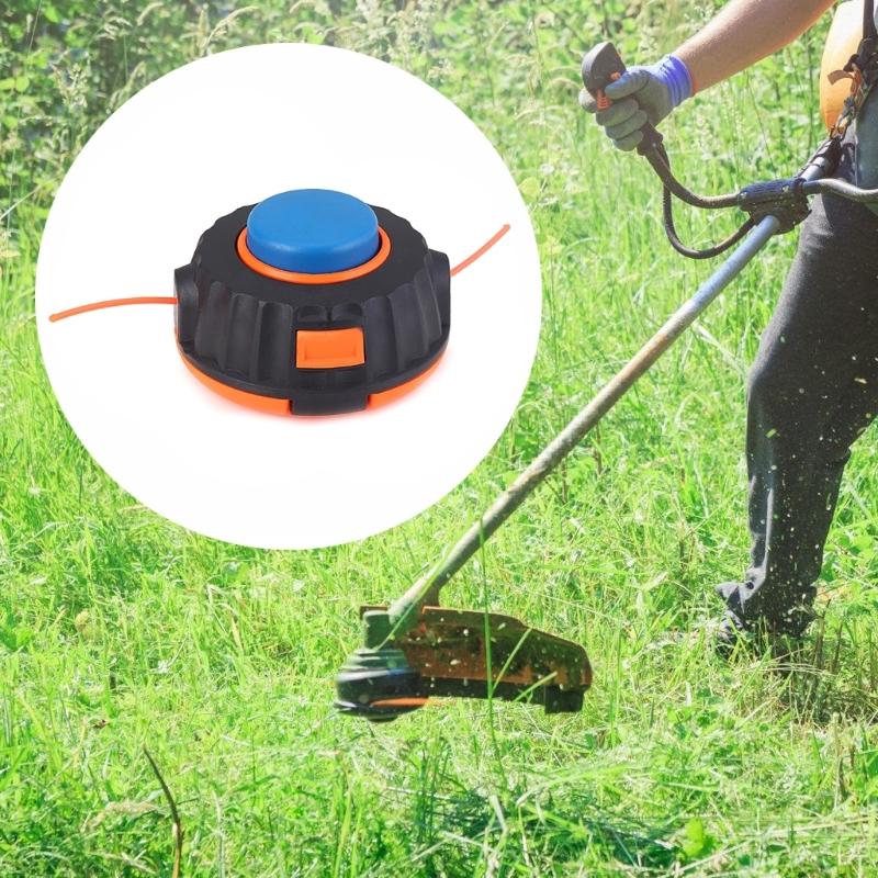 Quick Release Heavy Duty Trimmer Head M10x1 25 Thread Fit for Garden Agricultural Grass Cutting Tool Farming Equipment