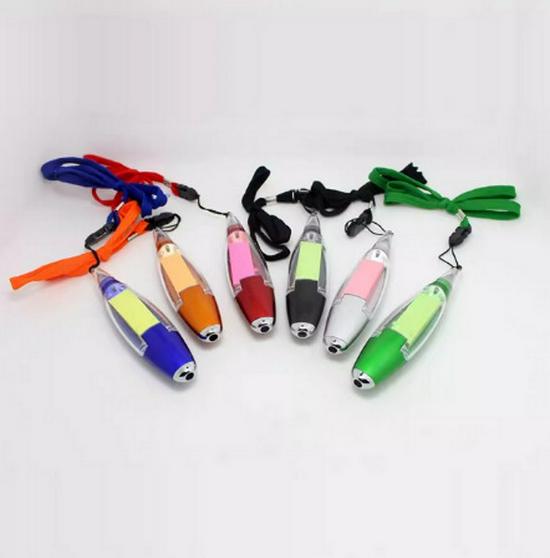 

Багатофункціональна кулькова ручка проти втрати з шийним шнурком