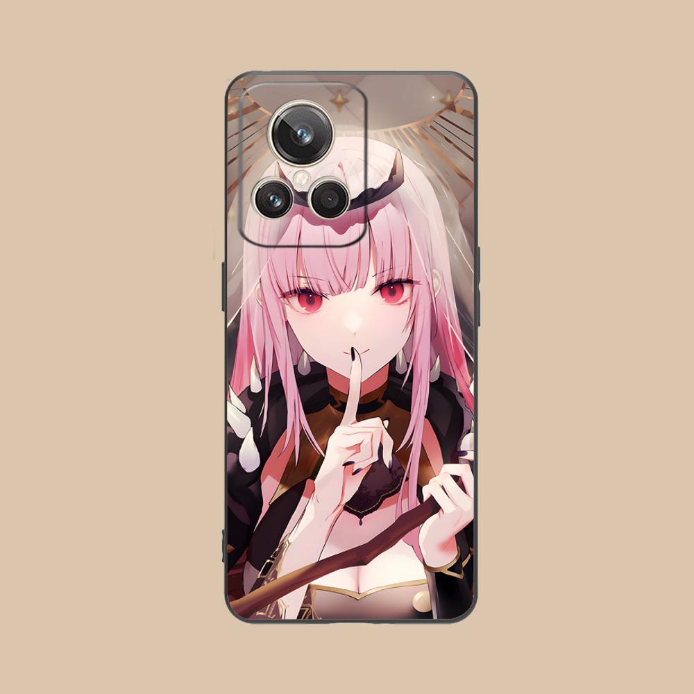 Holo Mori Calliope Matte TPU Mobile Phone Case for Realme GT 8 Neo Pro C75 73 71 C67 65 C55 53 C35 31 C20 15 Colorful Cover