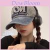 Retro Vintage Baseball Cap With Wide Brim For Unisex Spring Summer Fashion