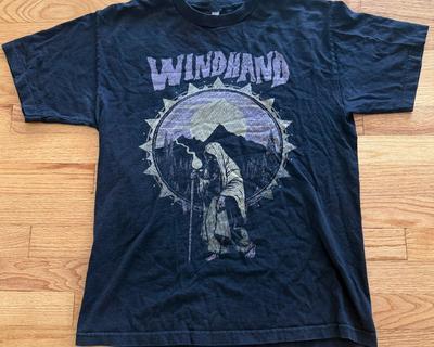 Windhand Band Schwarz Unisex Baumwoll-T-Shirt Volle Größe SU129 Unisex T-Shirt