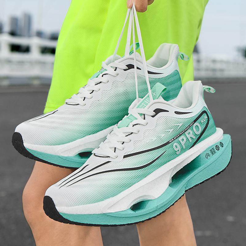 Sport Ultralight Airy Trainers Outdoor Workout Footwear Women'S Cushion Running Shoes 9Pro For Male Carbon Board