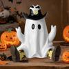 Cowboy Specter Statue Ornaments with Boots Resin Ghost Craft Ornament Halloween Ghost Ornaments for Home Porch & Garden