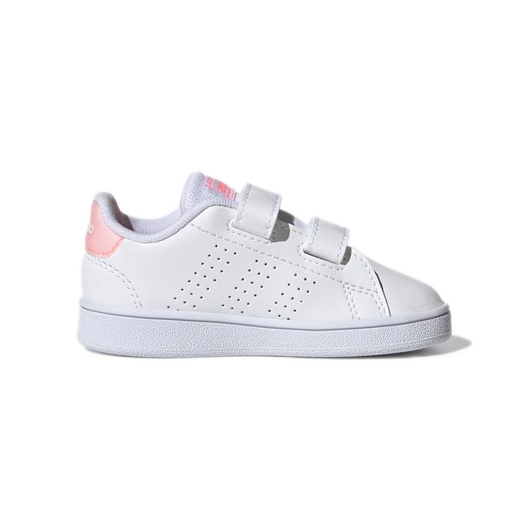 Adidas Neo Advantage Comfortable Durable Low-Top Walking Shoes Baby Shoes White GW0454