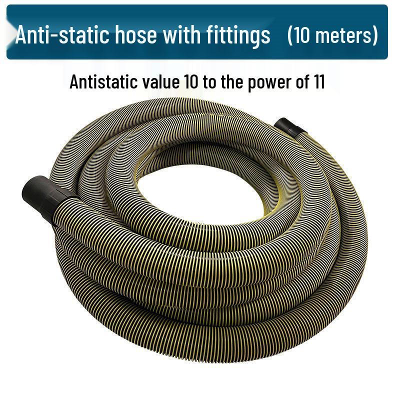 Industrial Vacuum Cleaner Accessories: Anti-static Hose, Floor Brush, Bent Pipe, Bristle Strip, Dust Scraper Nozzle, Flat Mouth Adapter 50.