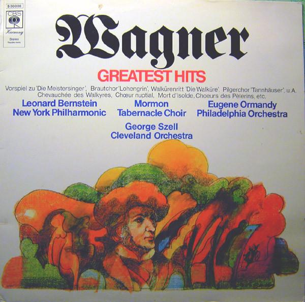 

LP Record RICHARD WAGNER - Greatest Hits S30008 CBS Harmony Germany Classical Used