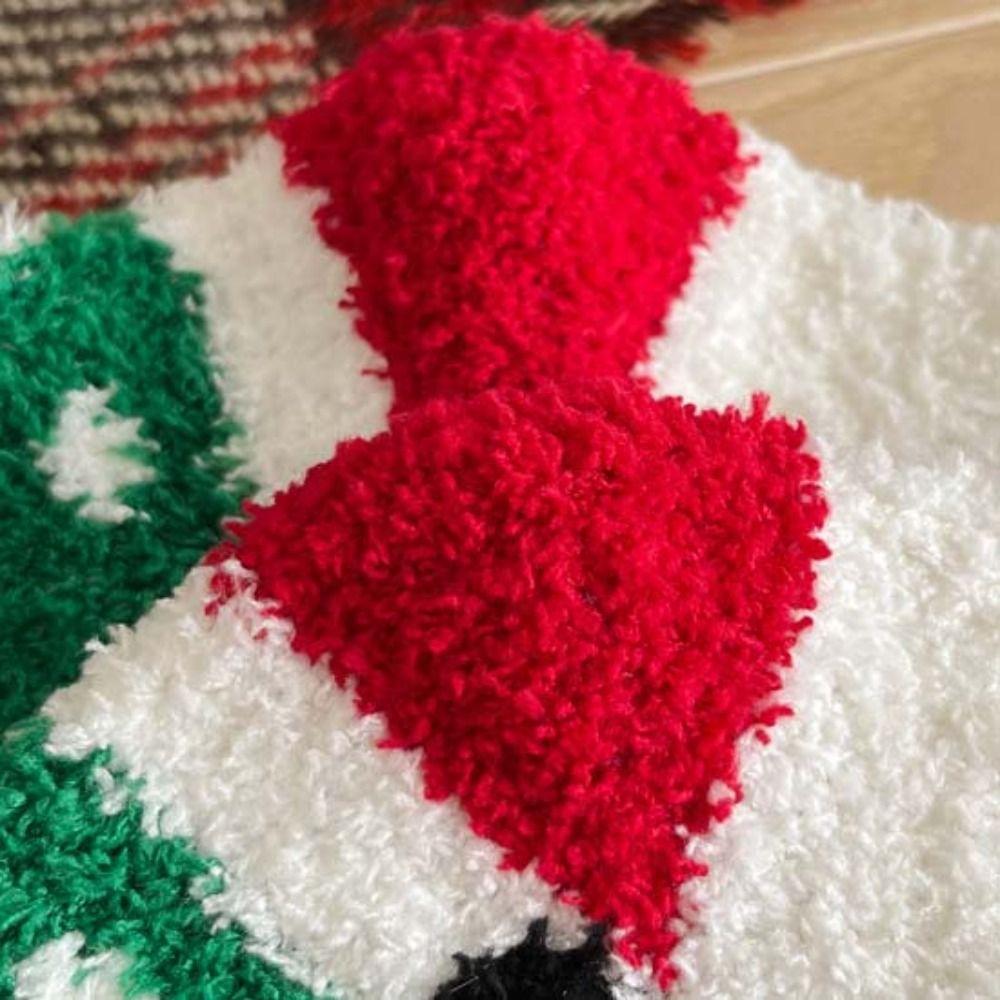 Cartoon Christmas Socks Santa Claus Women Hosiery Cute Floor Sleep Socks  Ladies