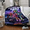 Custom Name Power Rangers Adventure Party Blanket For Couch Bed Plush Cozy Fuzzy Blanket Super Soft Warm Blankets For Fall And Winter 0916263