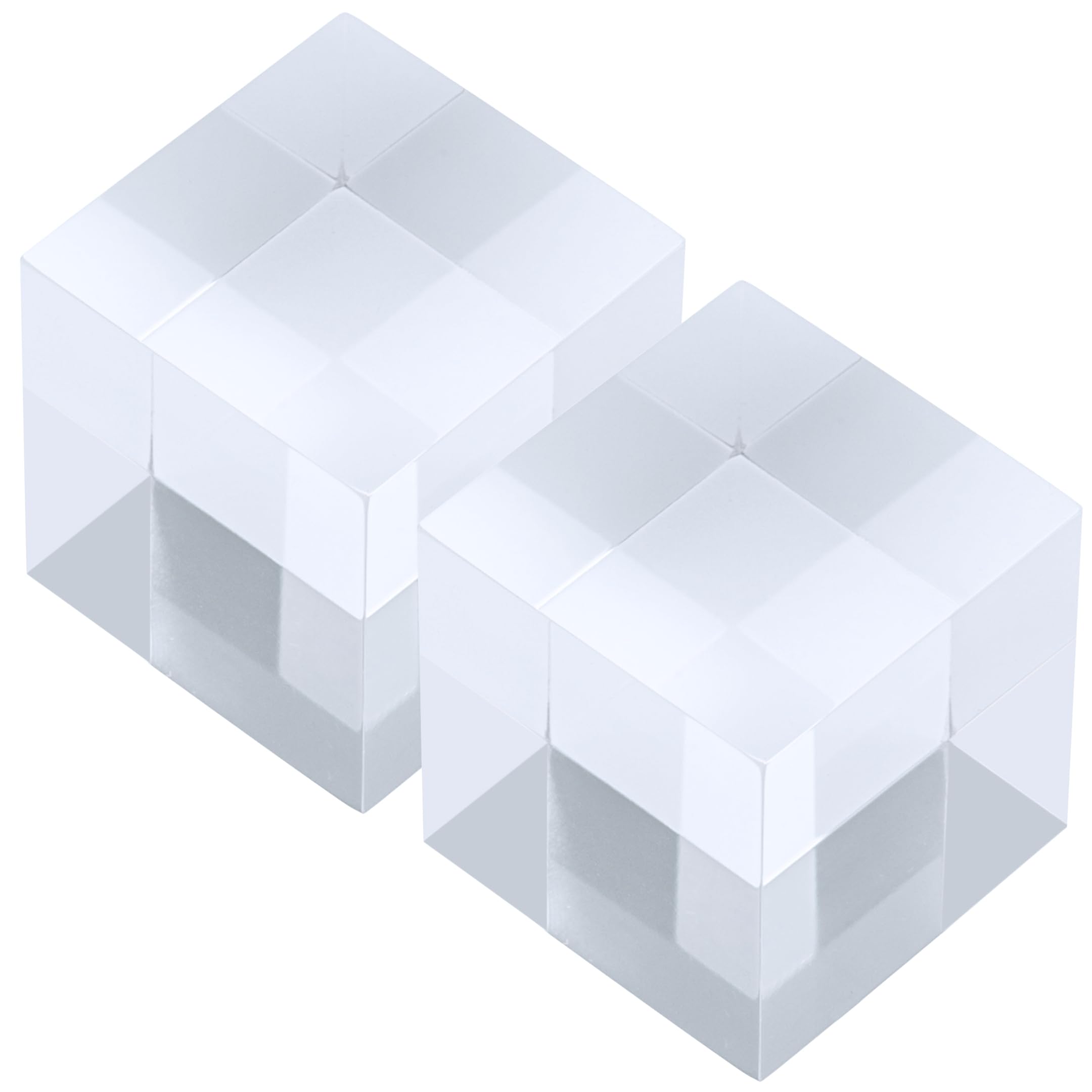 

Tsukushi Science Acrylic 2 Display Display Cube Clear Display 60mm Blocks, 60x60x60mm, Pieces, Transparent, Base, Stand, Photography, Fixtures, Base,