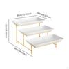 3 Tier Display Stand, Party Tray, Cupcake Tiered Serving Tray for Cakes, Fruits And
